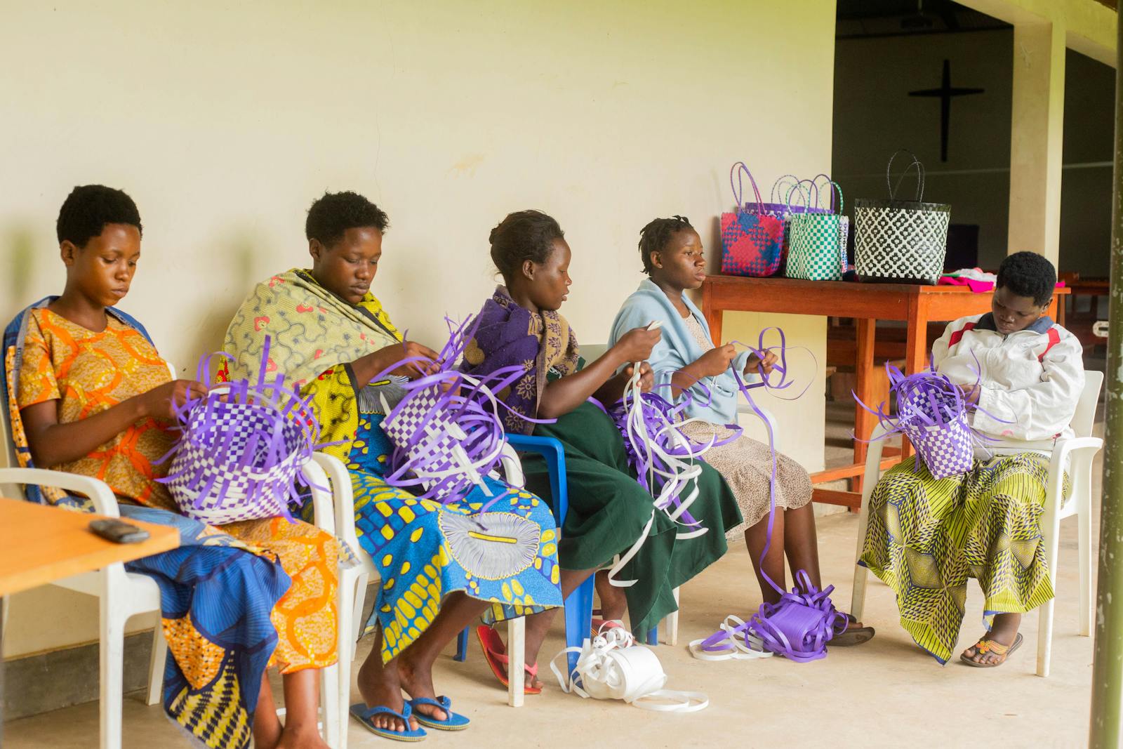 Basket weaving experience